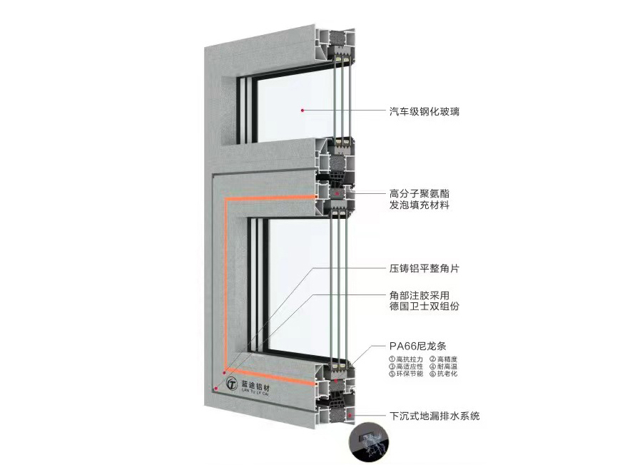 LT-88框扇平齐跳色系列(网红款)